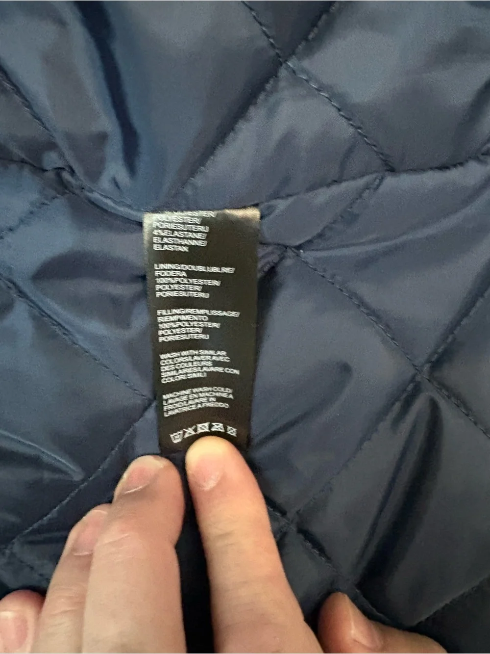 Robert Graham Navy Blue Vegan Suede Jacket -Small - SEE DESCRIPTION